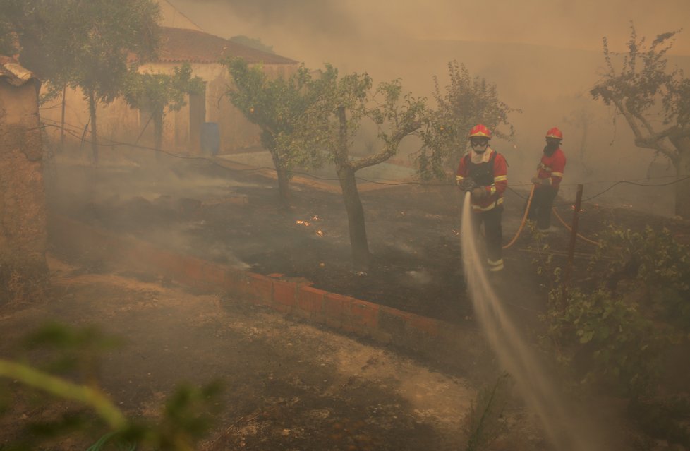 Požáry v Portugalsku