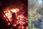 Ve spáleništi posedu na Bruntálsku hasiči objevili uhořelého muže.