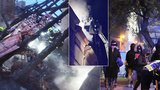 V centru Prahy vypukl uprostřed noci požár: Evakuace obyvatel s dětmi i mazlíčky
