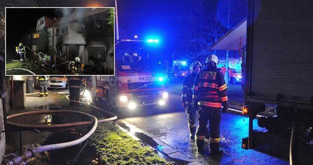 Tragický požár rodinného domu Praze: Uhořela žena s malým dítětem (†2)