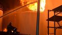 požár rafinérie Vasylkiv u Kyjeva