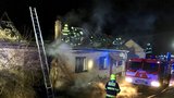 Na Znojemsku hořel další dům! Matka, děti a hasič jsou v nemocnici