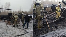 Tragédie na Sibiři: Při požáru ubytovny zemřelo jedenáct lidí!