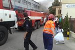 Požár velkoskladu SAPA v Praze - Písnici