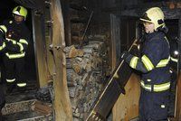 Ještě větší horko, než je zdrávo. Na Spořilově hořela sauna, evakuováno bylo 10 lidí