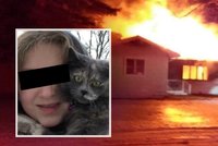 Koťátko zachránilo rodinu z hořícího domu: Probudilo majitele a v plamenech samo zemřelo!