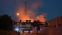 Požár bosenské papírny SHP Celex