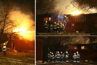 V Praze 4 hořel areál školy: Zasahovalo 8 jednotek hasičů
