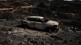 Následky lesních požárů ve Španělsku (11.7.2026)