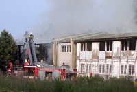 Požár ubytovny na Strahově: V plamenech zahynul člověk