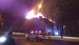 Požár přírodovědecké fakulty košické univerzity