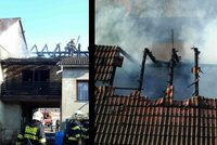 Na jižní Moravě hořely domy: Škody jdou do milionů korun