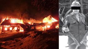 Tragický požár v Krkonoších: V chalupě uhořel hajný?