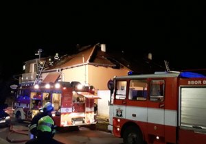 V noci z úterý 23. března na středu 24. března hořel rodinný dům ve Veselí nad Moravou