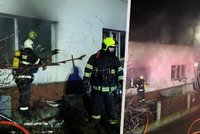 Tragický požár ve Veselí nad Moravou: Hasiči v domě našli mrtvého člověka!