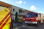 Při požáru rodinného domu ve Vracově na Hodonínsku našli hasiči tělo ženy.