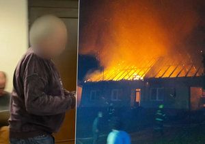 Za zapálení domu a smrt ženy dostal muž z Rychnovska deset let.