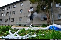 Exploze v ostravském bytě: Mohla za tím být varna pervitinu, policie zatkla tři lidi