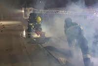 Požár na Výstavišti vyděsil obyvatele Prahy. Lapidárium je kvůli škodám uzavřené