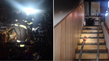 Požár rodinného domu v Želechovicích odřízl paní na balkoně: Museli ji zachraňovat hasiči!