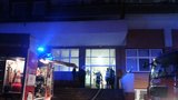 Požár ve Zlíně: Vzbudilo nás bouchání na dveře, uvedl místní obyvatel