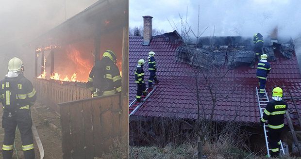 Malý hrdina ze Zlínska zachránil při požáru sestřičku (8): Před plameny utekli na střechu!