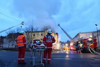 Požár v prostějovské porodnici: Evakuovali 20 lidí včetně dětí!