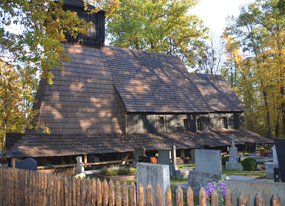 Kostelík před požárem...