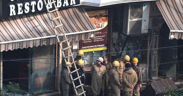 Požár domu v Dillí si vyžádal 9 obětí. (ilustrační foto)
