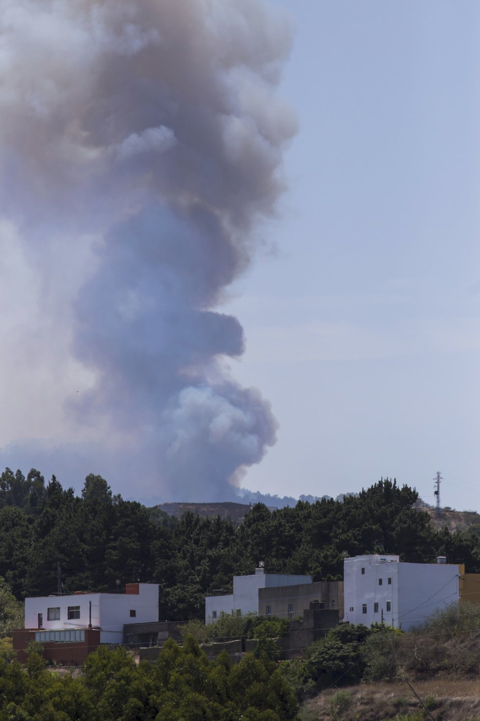 Ostrov Gran Canaria zasáhl obří požár (srpen 2019)