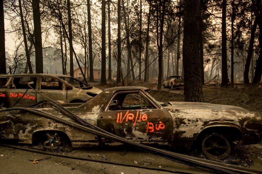 Ničivé požáry v Kalifonii