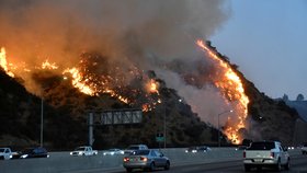 Kalifornie se potýká s rozsáhlými požáry