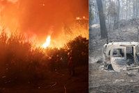 Dvě ženy uhořely ve svém autě. „Šílené“ požáry v Portugalsku mají již 27 obětí