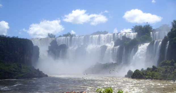 Brazilské vodopády Foz de Igusu