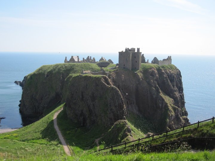 Dunnottar Castle ve Skotsku