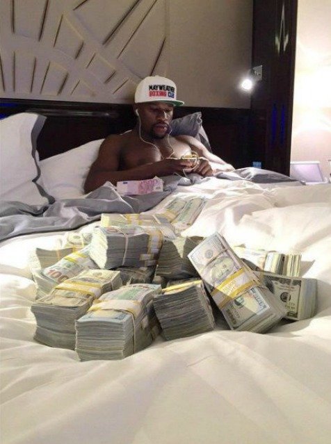 Bývalý boxer Floyd Mayweather jr.