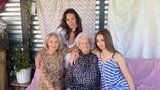 4 ženy a 3 generace! Žilkové i Agátě ale slávu ukradla babička Olga (96) 