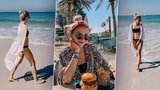 Prachařová s poruchou příjmu potravy vyrazila na dovolenou: A svlékla se do plavek!
