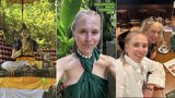 Rituály Mariany Prachařové na Bali: Proč má na čele nalepenou rýži?
