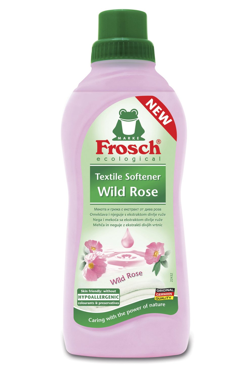 Frosch, hypoalergenní aviváž s vůní šípkové růžě, 71 K4/750 ml