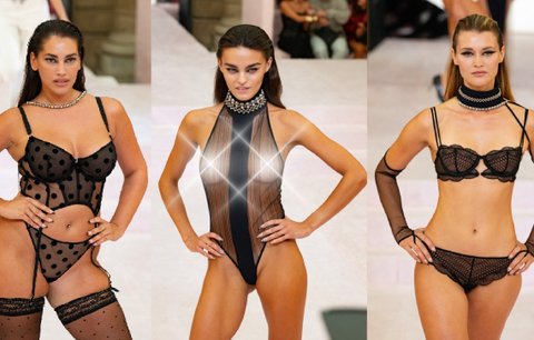 Sexy přehlídka francouzského negližé: Dokonalé ženy všech tvarů!