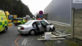 Na Pardubicku byly v úterý hned dvě vážné nehody