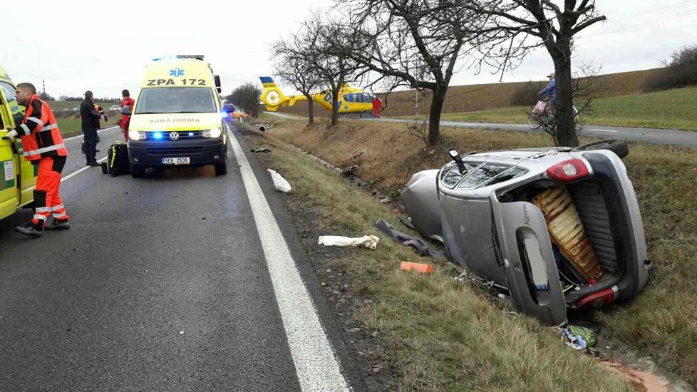 Na Pardubicku byly v úterý hned dvě vážné nehody