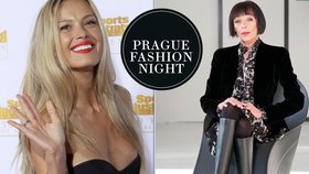 Módní guru Blesku Františka Čížková spolu s topmodelkou Petrou Němcovou či spisovatelkou Bárou Nesvadbovou zahájí Prague Fashion Night.