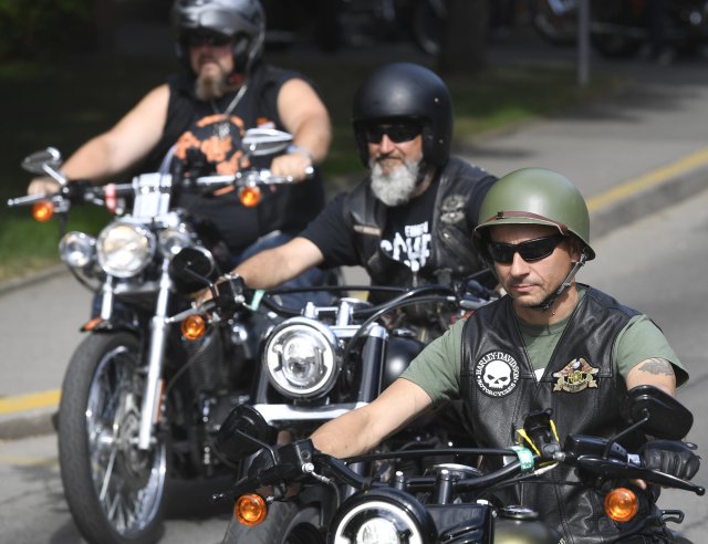 6. červenec 2019: Prahou projelo defilé tisíce motorkářů na burácivých strojích Harley-Davidson.
