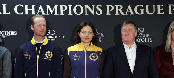 Tisková konference před zahájením akce.