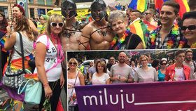 Rekordní průvod Prague Pride: 40 tisíc lidí došlo na Letnou. Zábava pokračovala do noci