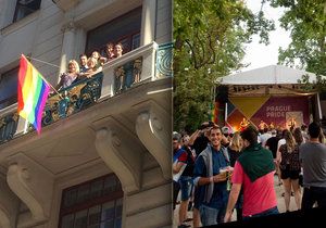 V pondělí odstartoval týdenní LGBT festival Prague Pride.