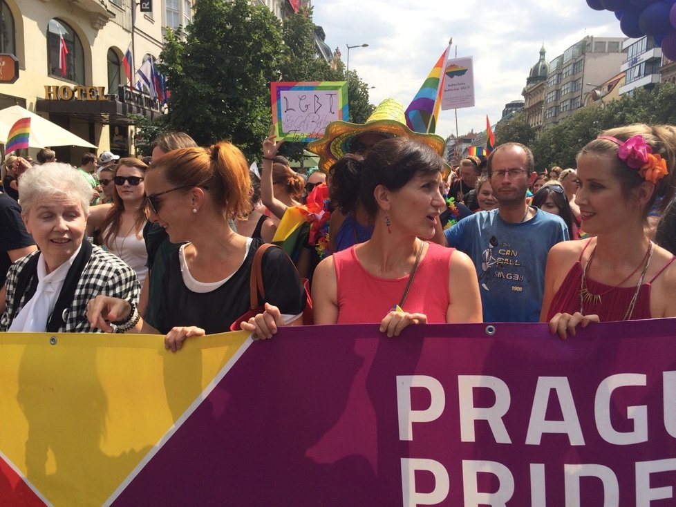 Průvod Prague Pride