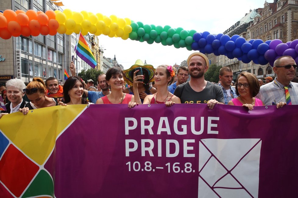 Průvod Prague Pride